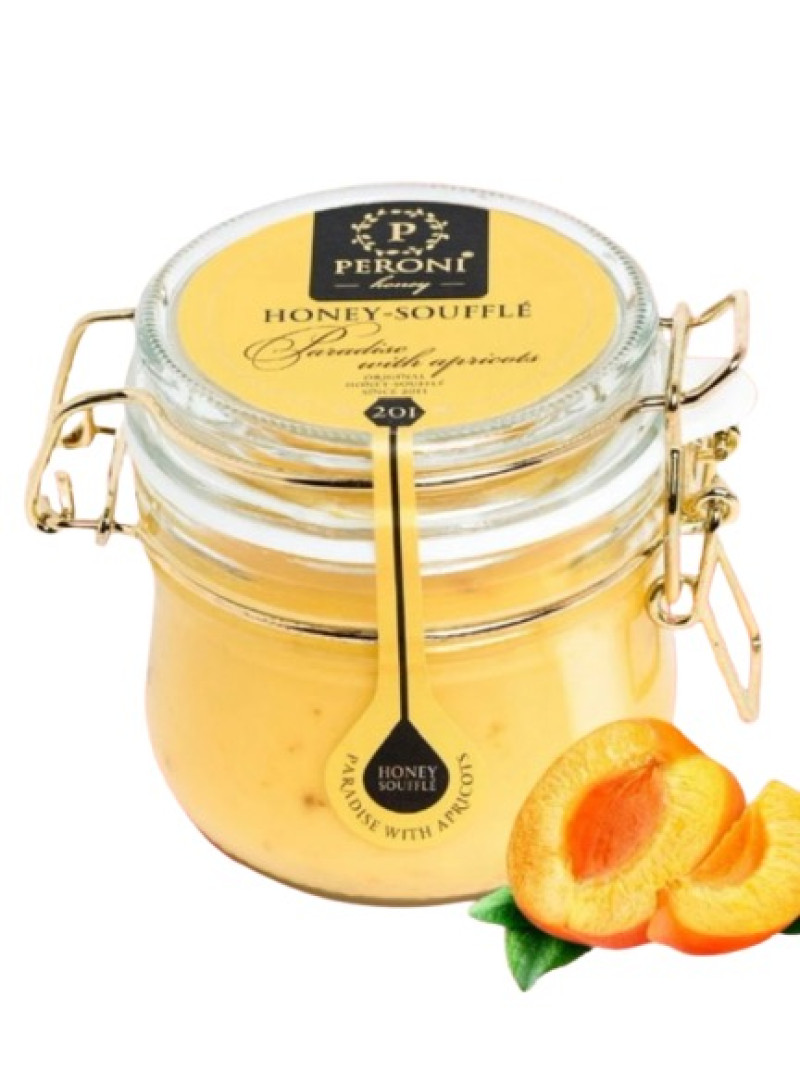 Peroni Paradise with Apricot Honey Soufflé