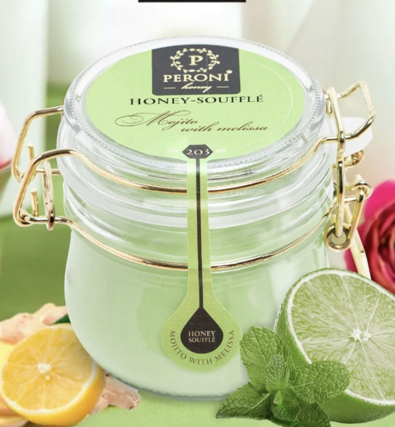 Peroni Mojito with Melissa Honey Soufflé