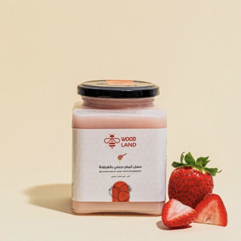White Mountain Honey with Strawberry