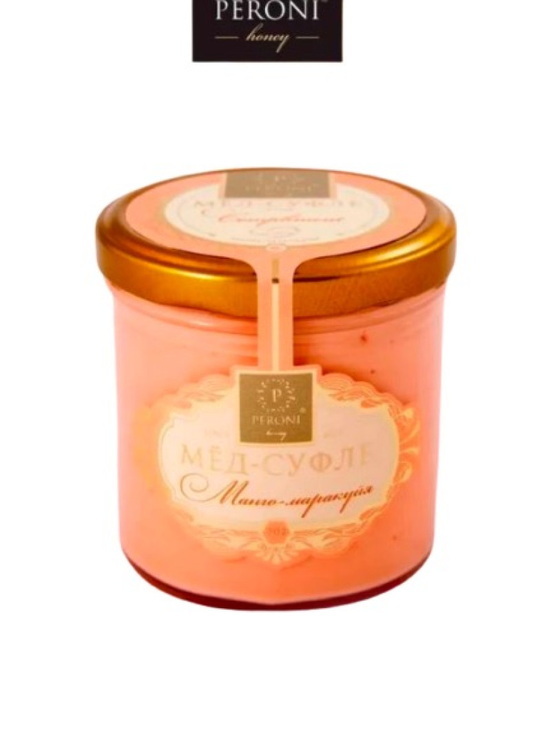 Peroni Mango and Passion Fruit Honey Soufflé