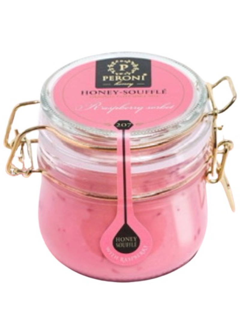 Peroni Raspberry Honey Soufflé